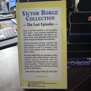 Victor Borge Collection The Lost Episodes VHS Comedy Classic